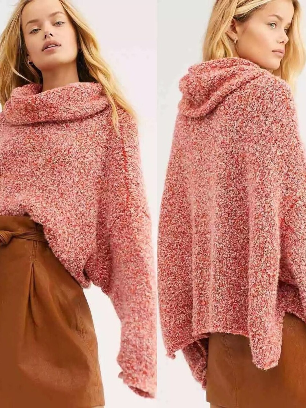 Free People BFF Cowl Neck Sweater